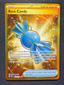 Pokemon TCG Rare Candy 256/198 – Scarlet & Violet – Hyper Rare Gold – Near Mint - Image 2