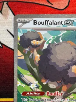 Bouffalant ex 170/086 Special Illustration Rare SIR - Pokemon SV: White Flare NM - Image 2
