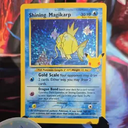 Shining Magikarp 66/64 Celebrations: Classic Collection Holo Pokemon - Image 2