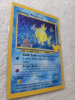 Pokemon Shining Magikarp 66/64 Celebrations 25th Classic Collection Holo Rare NM - Image 2
