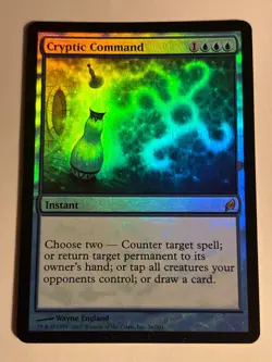 Cryptic Command - FOIL - Lorwyn - NM MTG - Image 1