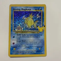 Shining Magikarp 66/64 Celebrations: Classic Collection Holo Pokemon - Image 1