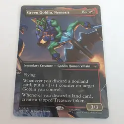 Green Goblin, Nemesis (Borderless) Marvel's Spider-Man 0023 (NM) - Ships now! - Image 1