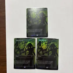 Snakeskin Veil Standard Showdown Promos Foil Crimped Top Edges Factory Error - Image 1