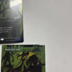 Snakeskin Veil Standard Showdown Promos Foil Crimped Top Edges Factory Error - Image 3