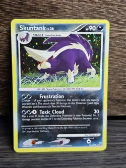 Skuntank 15/130 - Diamond & Pearl - Holo Rare Pokemon Card - 2007 LP - Image 1