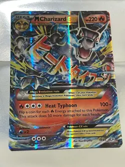 Pokemon TCG M Charizard EX 12/83 Generations Ultra Rare Holo Card - Image 2