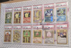 2016 Pokemon XY Evolutions PSA 9 Mint Lot (12) Gyarados Ninetales & More - Image 2