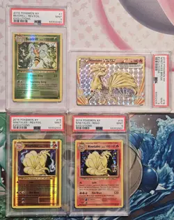 2016 Pokemon XY Evolutions PSA 9 Mint Lot (12) Gyarados Ninetales & More - Image 3