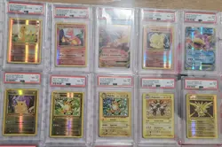 2016 Pokemon XY Evolutions PSA 8 NM-MT Lot (22) Charizard Pikachu & More - Image 3