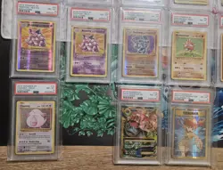 2016 Pokemon XY Evolutions PSA 8 NM-MT Lot (22) Charizard Pikachu & More - Image 4