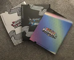 Pokemon Prismatic, Black Bolt & White Flare Binder's Bundle. Binders only. - Image 2