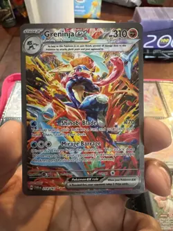 2024 Pokemon Twilight Masquerade Special Illustration Rare #214 Greninja ex - Image 1