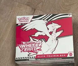 Pokemon TCG White Flare ETB Elite Trainer Box Factory Sealed - Image 1
