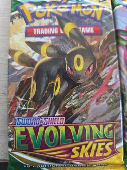 Pokemon TCG Evolving Skies Booster Pack SWSH English Factory Sealed - Random Art 820650808777 - Image 2
