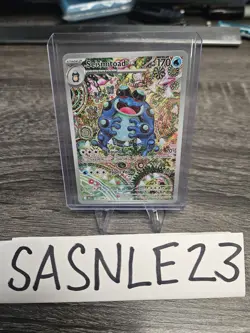 Pokemon TCG Black Bolt Seismitoad 105/086 Illustration Rare English - Image 1