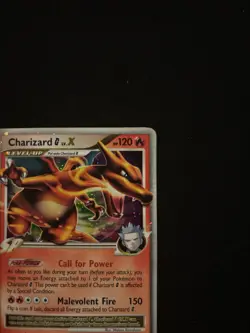 Pokemon TCG Charizard Lv. X Promo Holo Pokemon Promo 2009 DP45 MP - Image 2