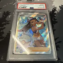 PSA 10 Nessa TG27/TG30 Pokemon Trainer Gallery Lost Origin Gem Mint Full Art - Image 3