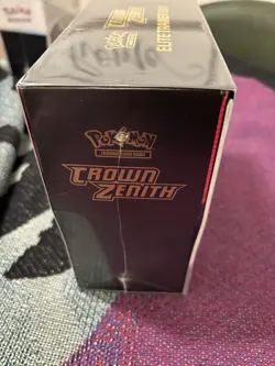 Pokemon TCG Sword & Shield Crown Zenith ETB Elite Trainer Box Factory Sealed - Image 2