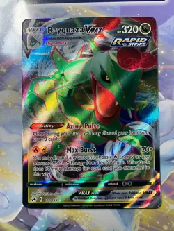 Pokemon TCG Rayquaza VMAX Crown Zenith 101/159 Holo Ultra Rare Mint! - Image 2