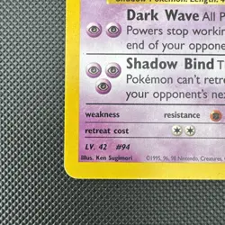 Pokemon TCG Gym Challenge Sabrina's Gengar 29/132 Non Holo - Image 4