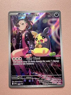 Marnie's Morpeko 206 Holo - Scarlet & Violet Promo - Pokemon TCG NM - Image 1