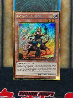 Yugioh Kozmo Farmgirl PGL3-EN024 Gold Secret Rare 1st Ed LP - Image 1