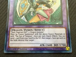 Dark Magician Girl the Dragon Knight (Alternate Art) DLCS-EN006 Ultra Rare - Image 2