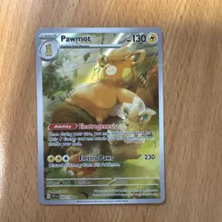 Pawmot - 209/198 - Pokemon Scarlet Violet Base Illustration Rare NM - Image 2