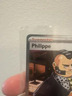 Pokemon TCG Philippe Trainer Holo Secret Rare English Chaos Rising 110/086 - Image 2