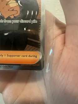 Pokemon TCG Philippe Trainer Holo Secret Rare English Chaos Rising 110/086 - Image 4