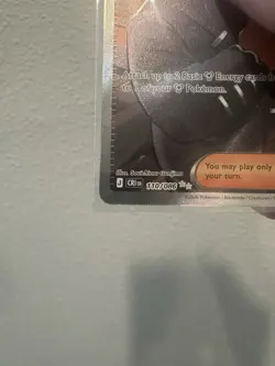 Pokemon TCG Philippe Trainer Holo Secret Rare English Chaos Rising 110/086 - Image 5