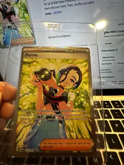 Perrin 220/167 Twilight Masquerade SV06 SIR Full Art Holo Trainer English - Image 1