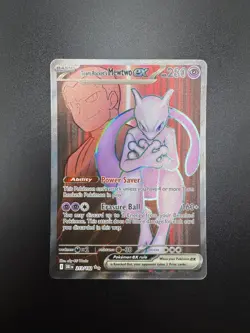 Pokemon Team Rocket's Mewtwo ex 213/182 SV Destined Rivals - Image 1