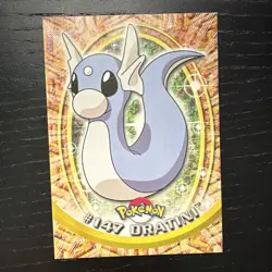 Topps Pokemon Topps Series 1 Dratini #147 TV Animation Edition 1999 EN - Image 1