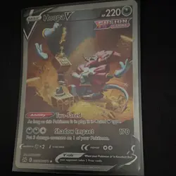 The Pokemon Company Pokemon TCG Hoopa V GG53/GG70 Crown Zenith GG Holo UR Eng - Image 1