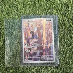 Deino 146/086 Pokemon Card White Flare Illustration Rare Mint - Image 3