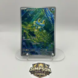 Froakie 088/086 Illustration Rare ME04: Chaos Rising Pokemon Holo NM Full Art! - Image 1