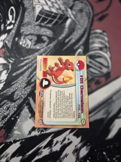 Charmeleon #5 2000 Topps Chrome Pokemon TV Animation - Image 2
