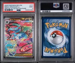 PSA 9: Pokemon-Mega Venusaur ex 177/132 Me01: Mega Evolution SIR - Image 3