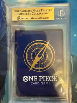 One Piece Nami OP08-106 SP Alternate Art BGS 9.5 GEM MINT (PSA 10 CrossU) - Image 2