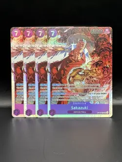 Sakazuki (SR) OP16-065 One Piece TCG The Time of Battle x4 Playset English - Image 1