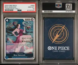 Boa Hancock OP02-059 SP Judge Foil EN PSA 10 - Image 3