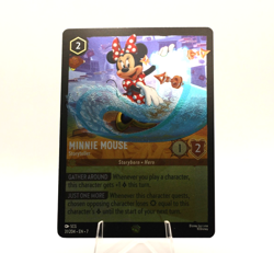 Minnie Mouse Storyteller Lorcana Archazia's Island Legendary COLD FOIL 31/204 - Image 2