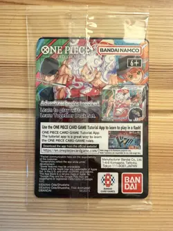 One Piece Monkey D. Luffy US Voyage College Basketball Promo Card Gonzaga SEALED - Image 2