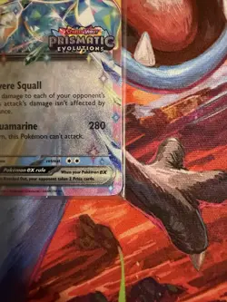 Vaporeon ex - (Prismatic Evolutions Stamp) 023/131 Miscellaneous Card Sealed NM - Image 4