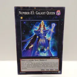Yu-Gi-Oh! Number 83: Galaxy Queen Effect Card (A) - Image 1
