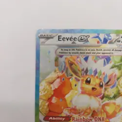Pokemon TCG Eevee EX 174 Prismatic Evolutions Black Star Promo Card - Image 2