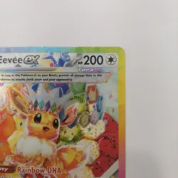 Pokemon TCG Eevee EX 174 Prismatic Evolutions Black Star Promo Card - Image 3