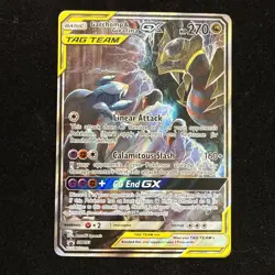 Garchomp & Giratina GX SM193 Holo Promo Card Sun and Moon Team - Image 1
